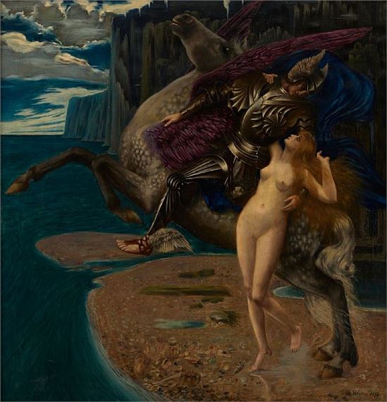 Andromède sauvée par Persée - Gustave-Max Stevens