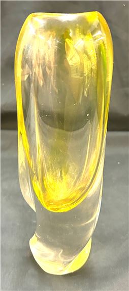 Vintage art glass vase - Josef Rozinek