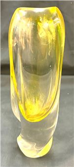 Vintage art glass vase - Josef Rozinek