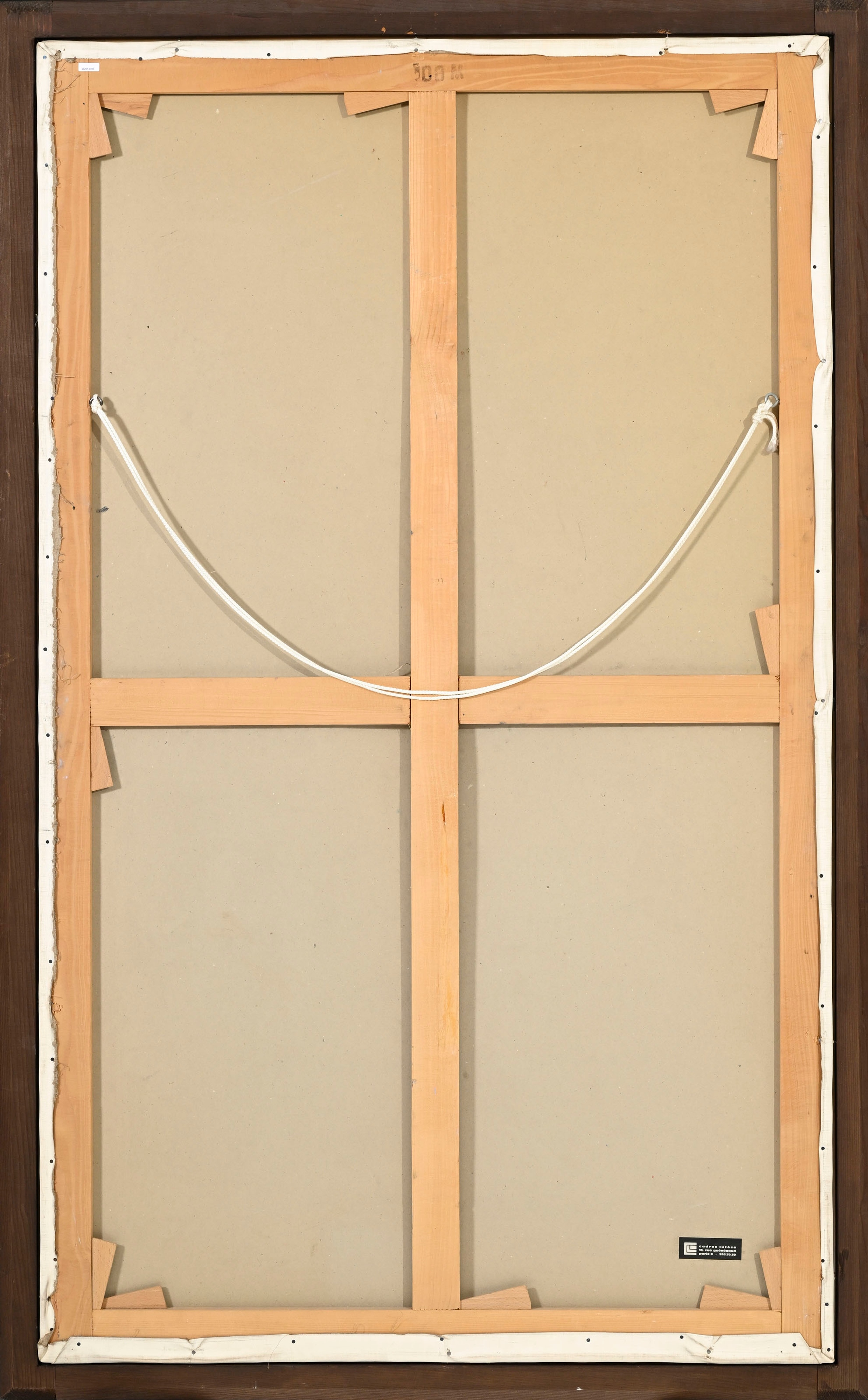 Artwork by Édouard-Georges Mac-Avoy, Femme drapée de rose, Made of oil on canvas