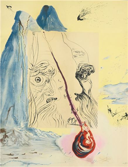 Salvador Dalí | Moïse et le monothéisme (1976) | MutualArt