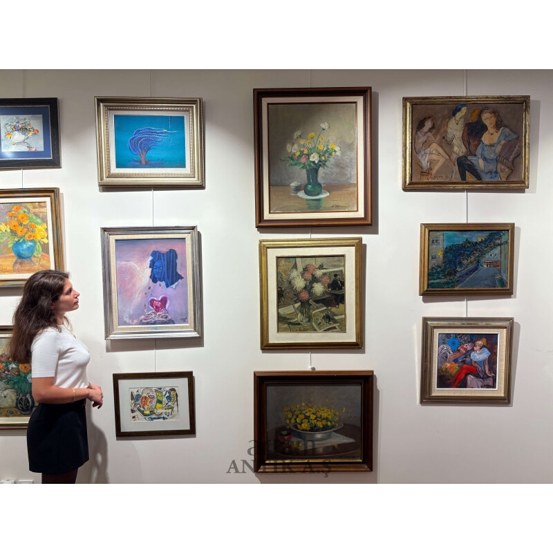 Artwork by Adil Dogancay, Natürmort, Made of ۲ğıǲⲹ