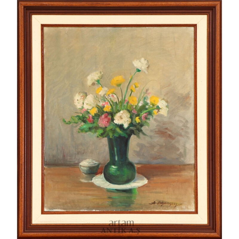 Artwork by Adil Dogancay, Natürmort, Made of ۲ğıǲⲹ