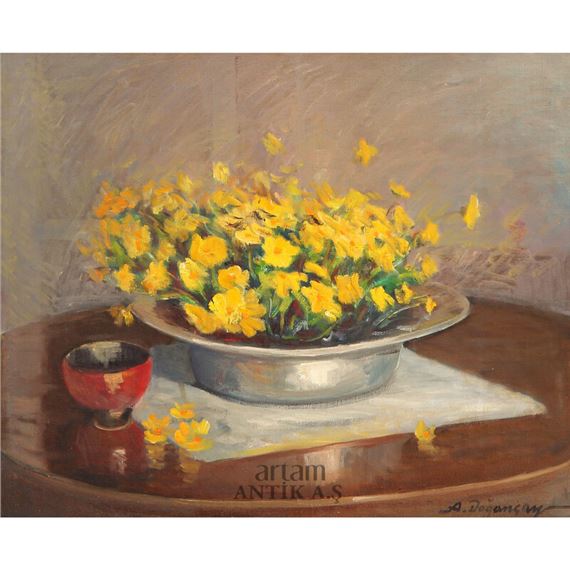 Natürmort by Adil Dogancay