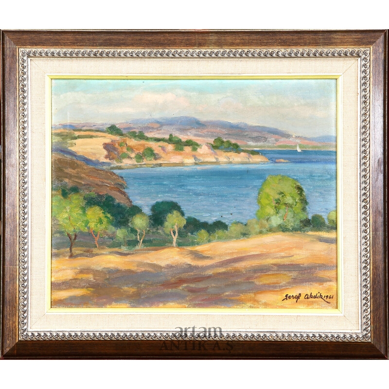 Artwork by Şeref Akdik, Peyzaj, Made of ۲ğıǲⲹ