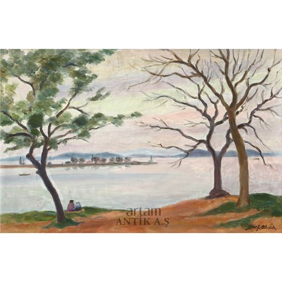 Peyzaj by Şeref Akdik