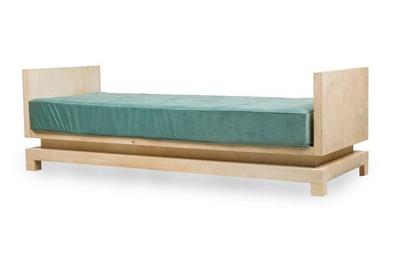 Parchment Clad Daybed - Samuel A. Marx