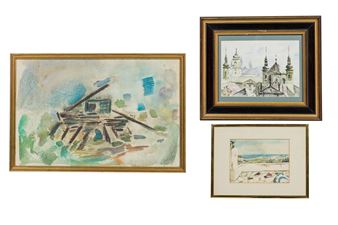 Abstract Landscapes - Lászlo Roth