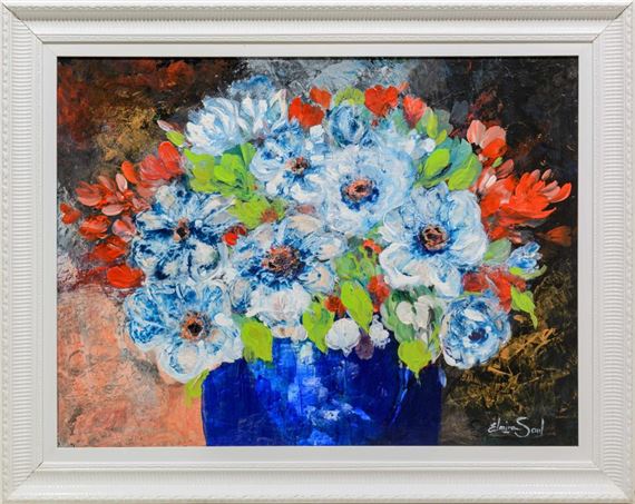 Still Life Flowers by Elmira Soul
