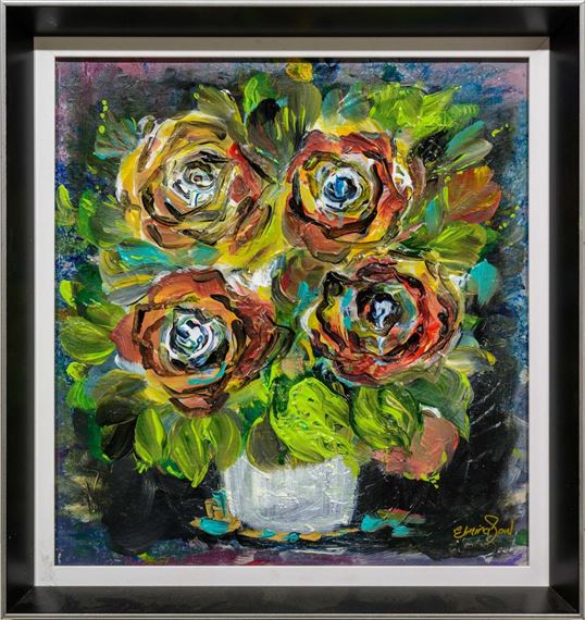 Still Life Flowers by Elmira Soul