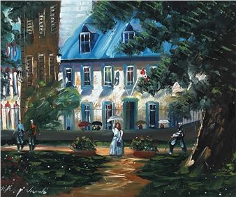 Rue St. Anne, Quebec - Walter Klapschinski