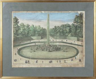 Fontaine de l'Encelade, dans un des bosquets des Jardins de Versailles - Dominique Girard