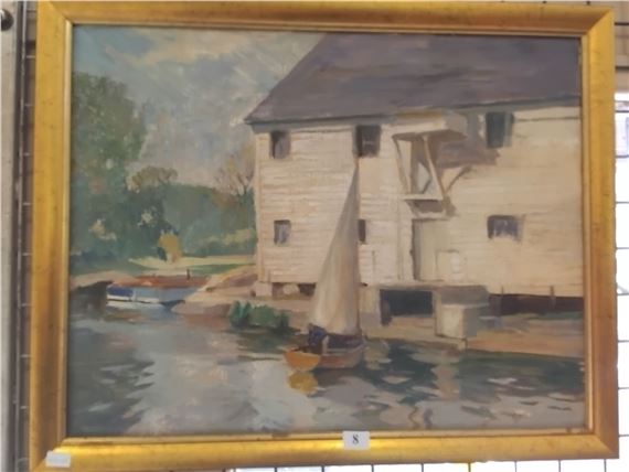 Riverside Boating - Frank Sherwin
