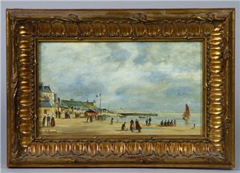 Beachfront, Normandy - P. Borrel