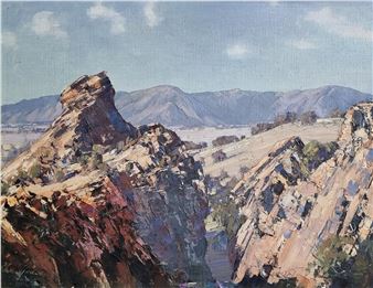 MacDonald Ranges and Desert Country, Alice Springs - Alan Robert Colquhoun Grieve