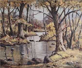 Morning on Clay Lick - Louis Bonsib