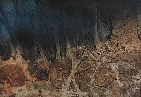 Blue Evening - Ann Leech