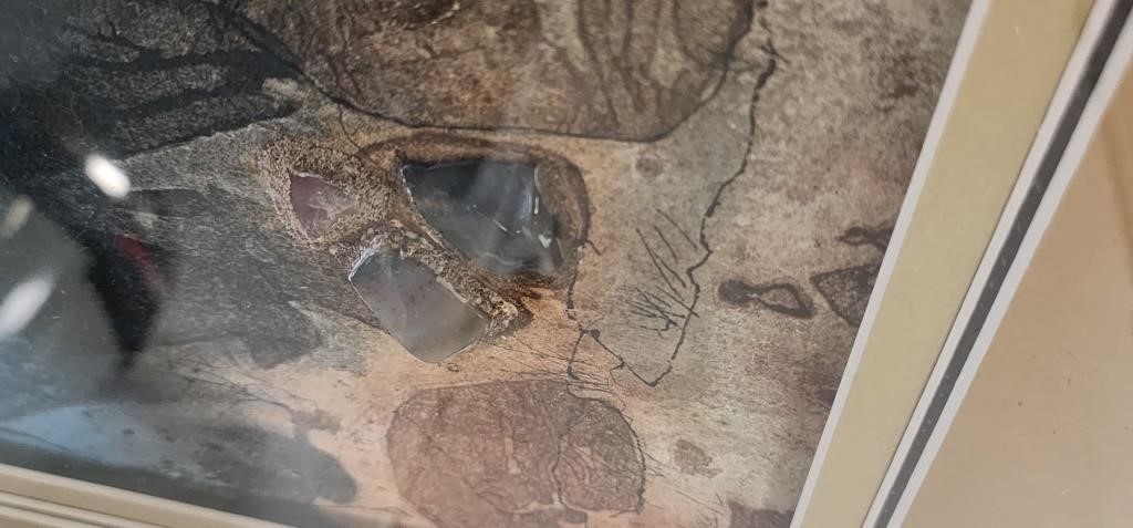 Artwork by Ann Leech, Blue Evening, Made of Mixmed