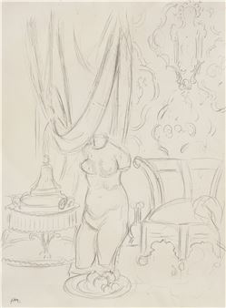 Intérieur au plâtre - Henri Matisse