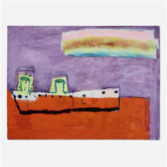 Ship's Rainbow by Katherine Bradford, 2015