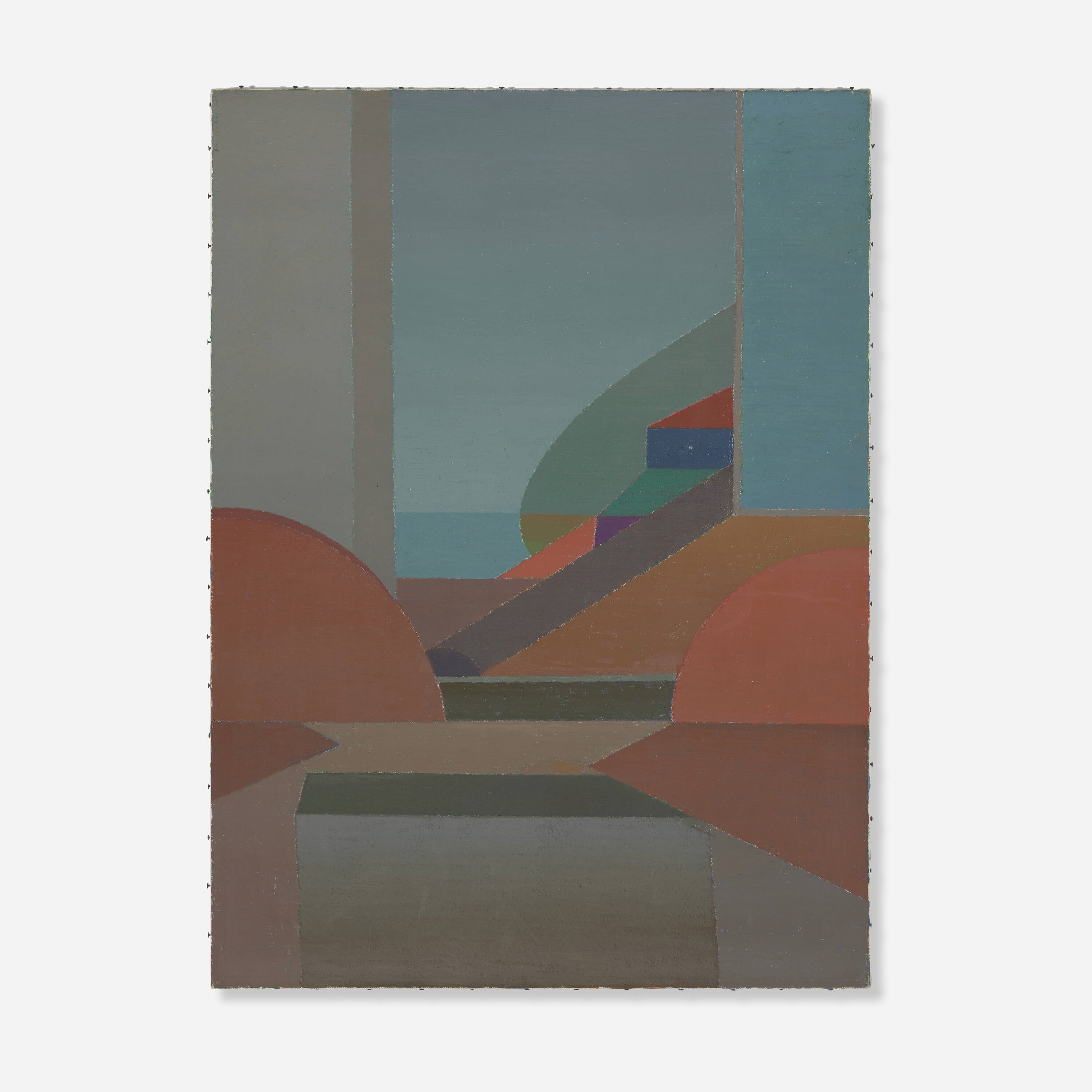 Artwork by Miyoko Ito, Door to the Sea, Made of Oil On Canvas