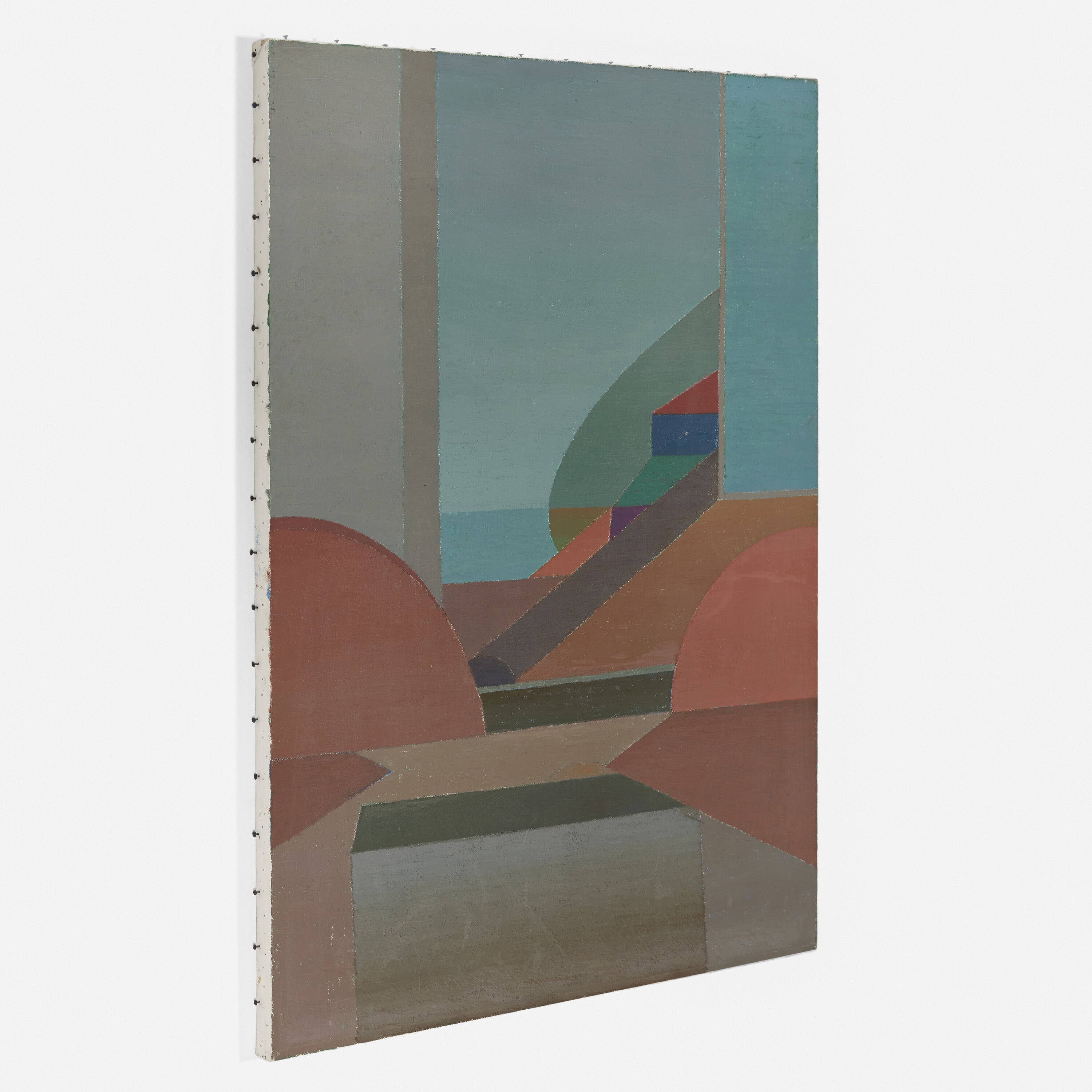 Artwork by Miyoko Ito, Door to the Sea, Made of Oil On Canvas