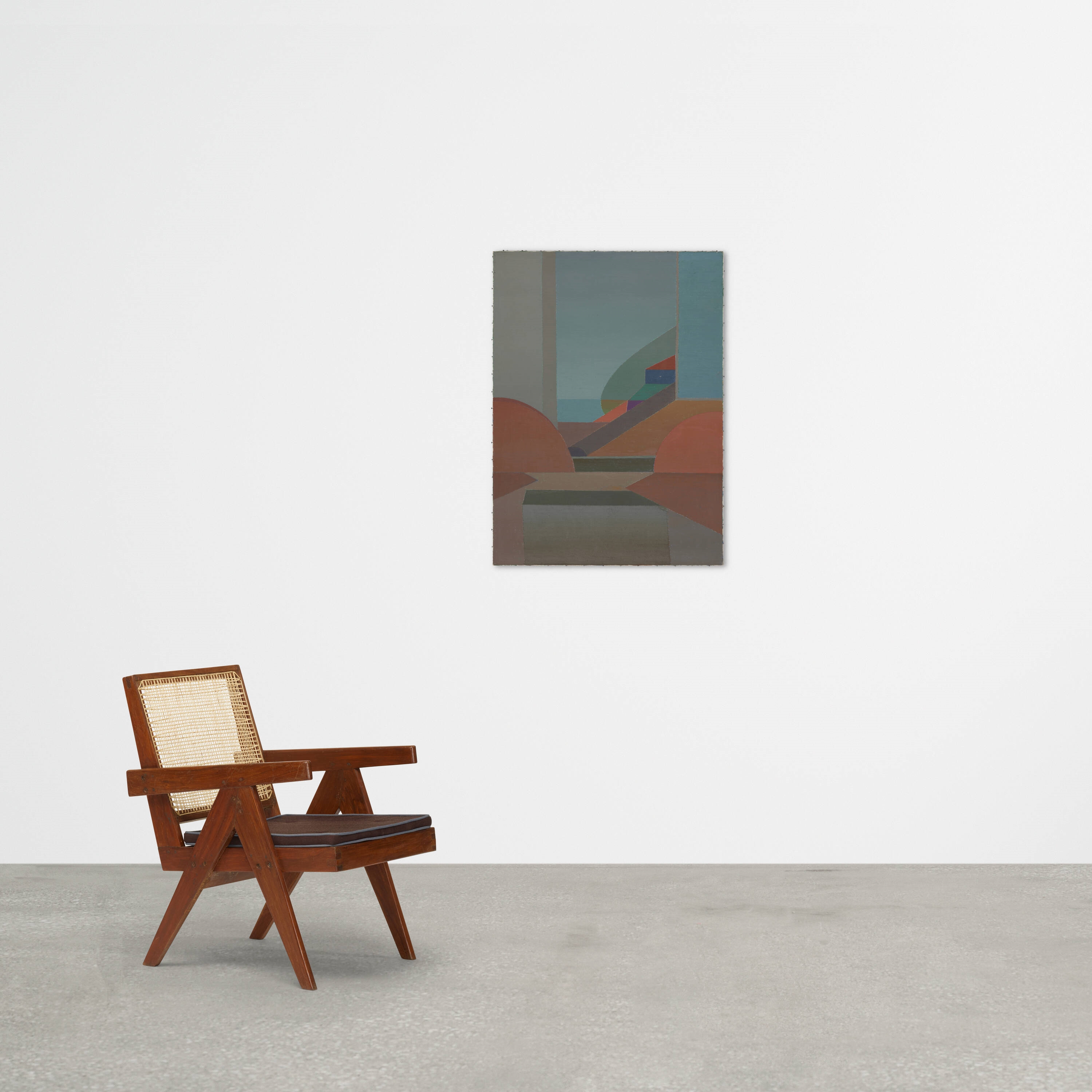 Artwork by Miyoko Ito, Door to the Sea, Made of Oil On Canvas