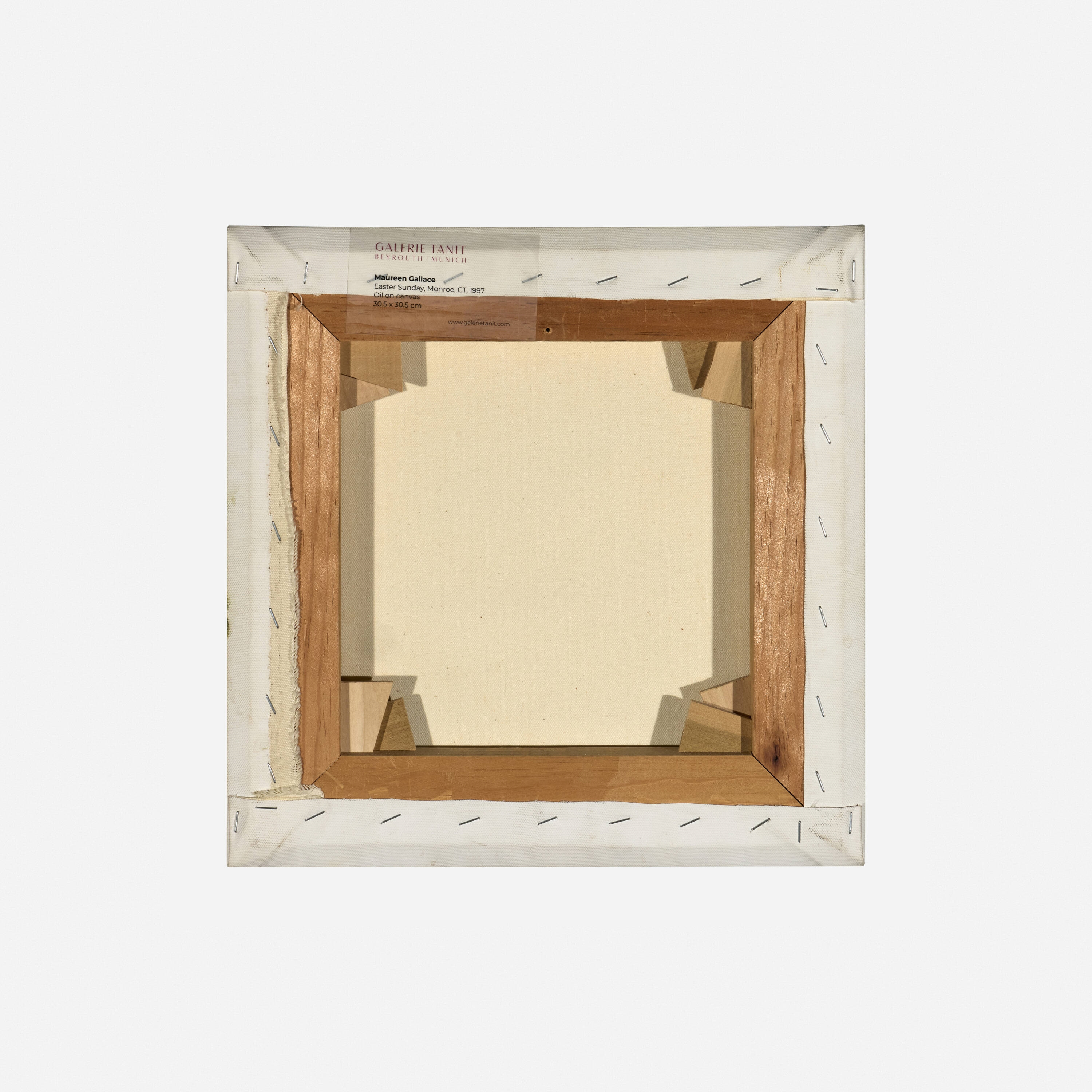 Artwork by Maureen Gallace, Easter Sunday, Monroe, CT, Made of Oil On Canvas