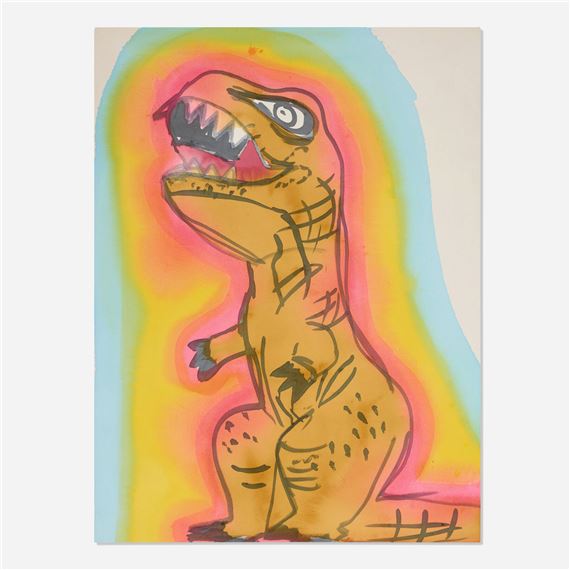 TRex with Auras by Liz Markus, 2020