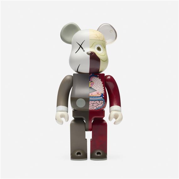 Dissected Companion Be@rbrick 400% (Brown - KAWS