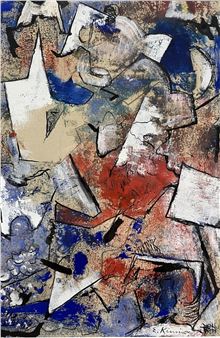 Untitled Abstract - Emily Kinnier