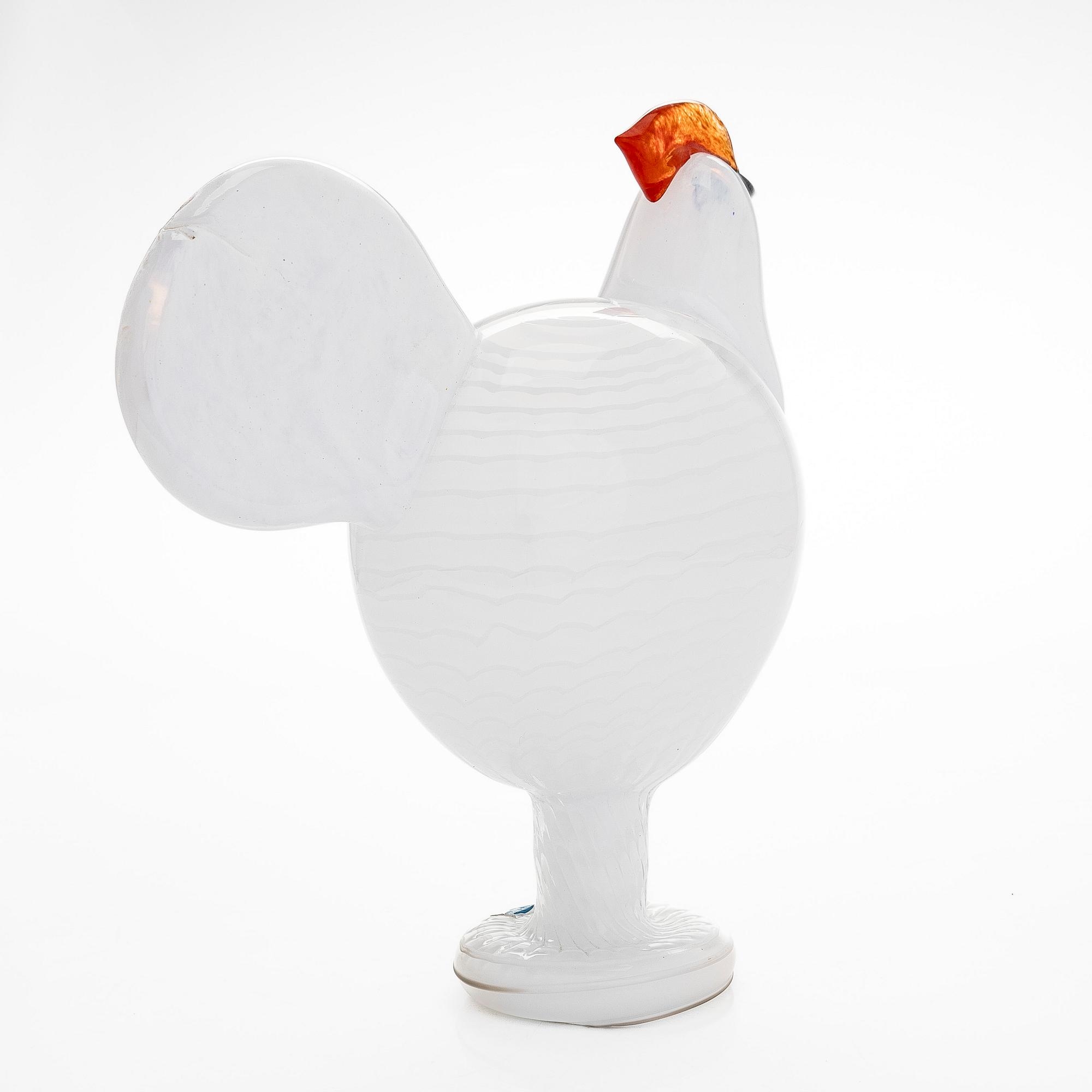 Artwork by Oiva Toikka, Kieku glass bird, Made of Glass