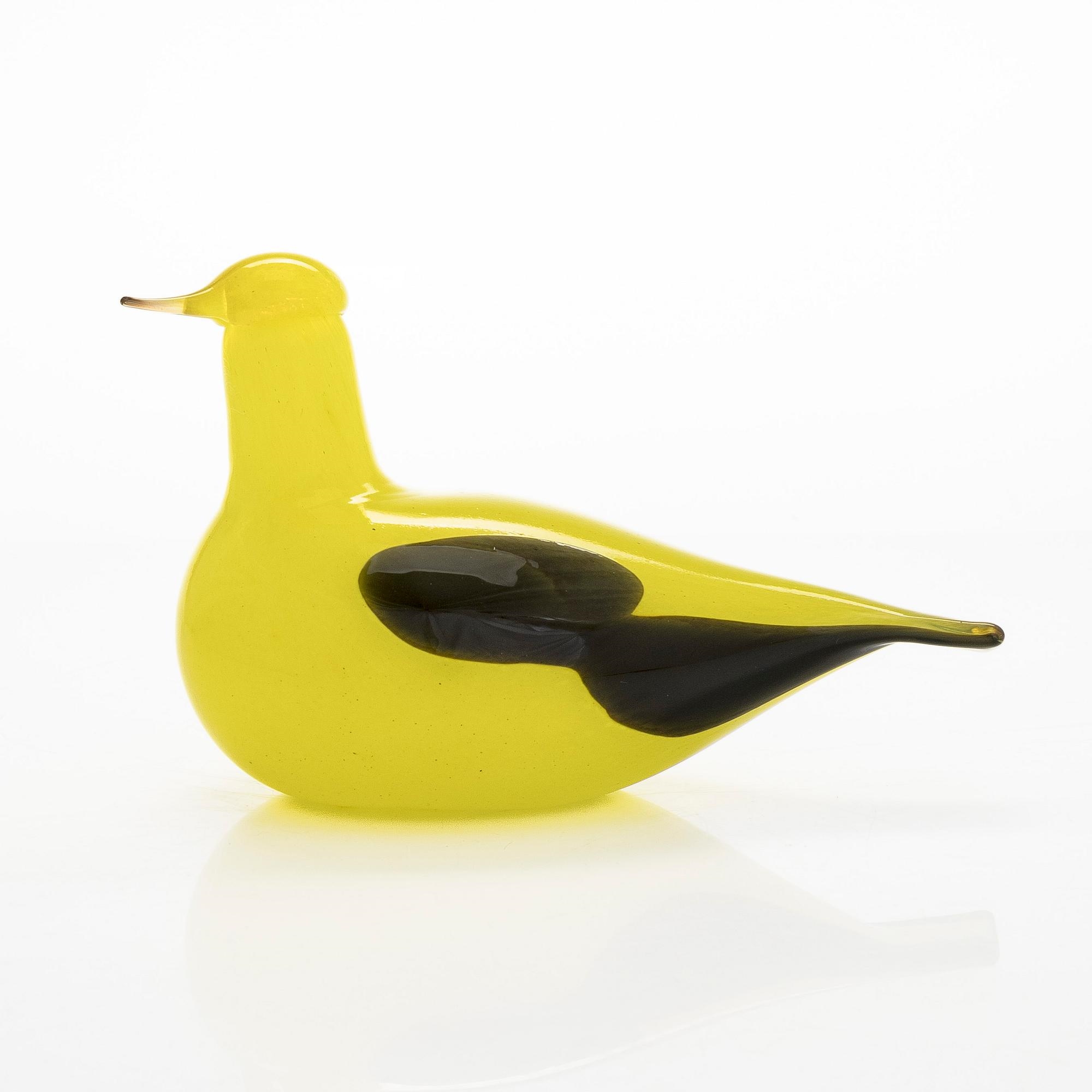 Artwork by Oiva Toikka, KuhankeittÃ¤jÃ¤ glass bird, Made of Glass