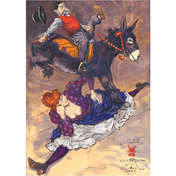 La goulue et Toulouse lautrec by Gradimir Smudja