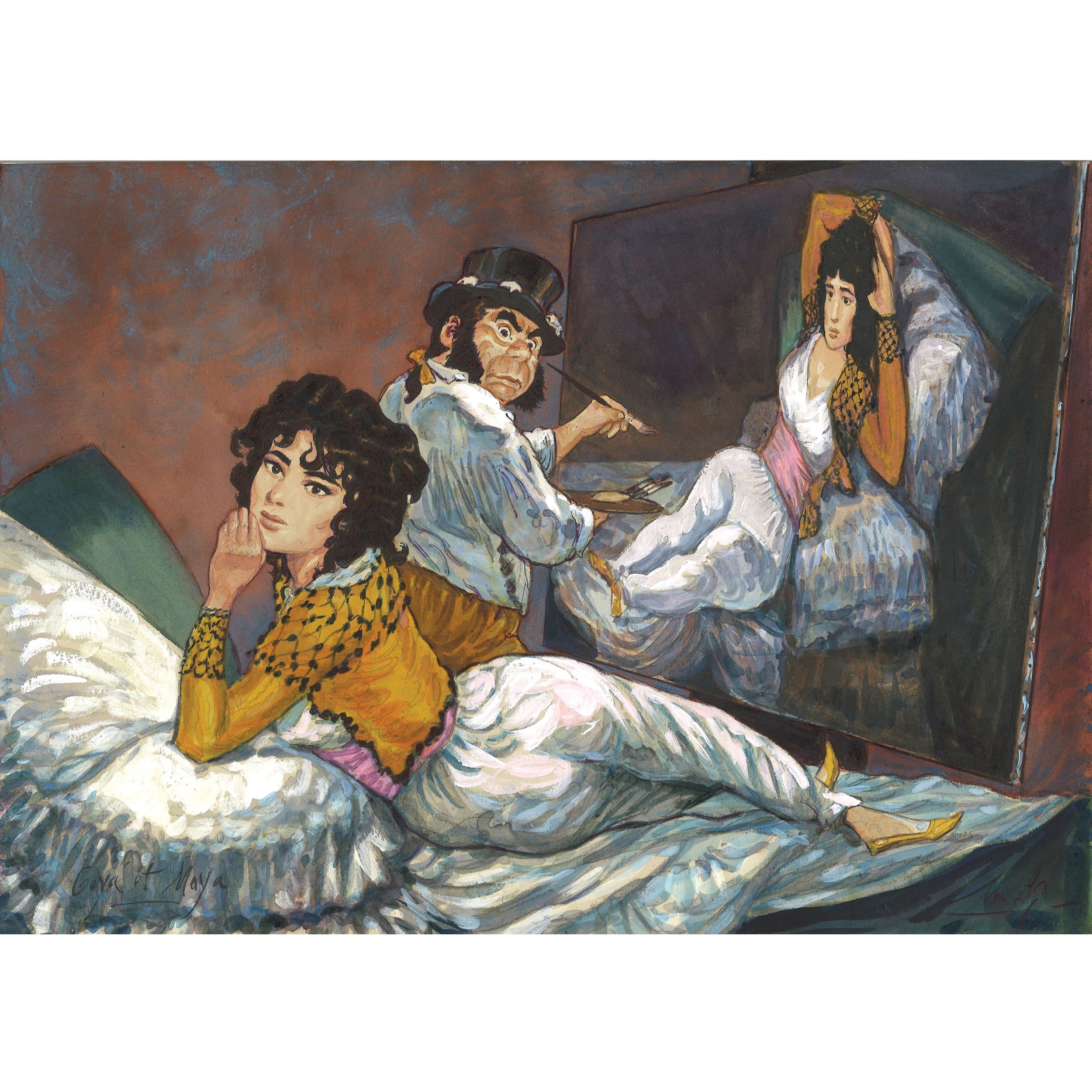 Gradimir Smudja | Goya et Maya | MutualArt