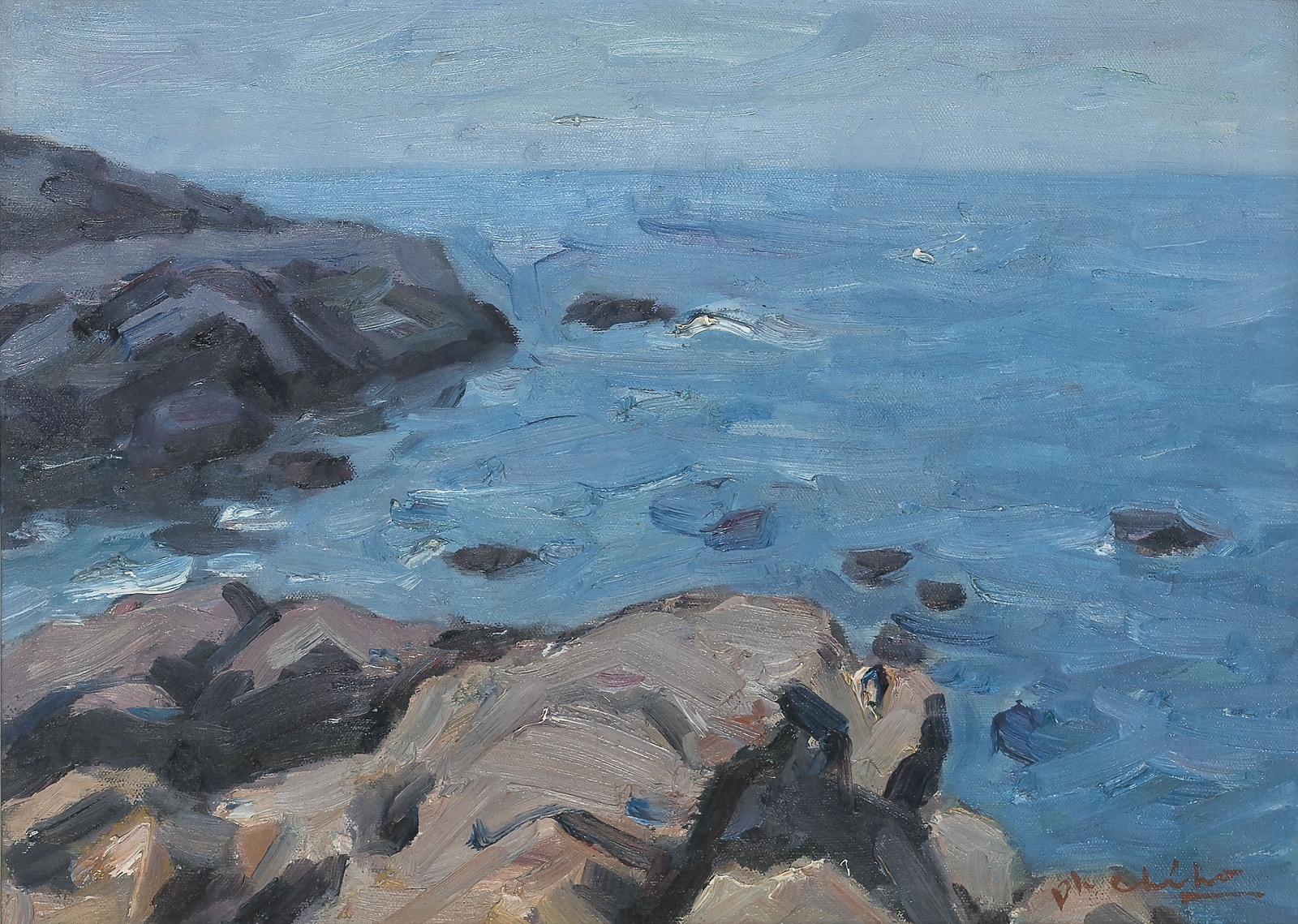 Artwork by Oh Chi-Ho, Hae-gyeong, Made of oil on canvas