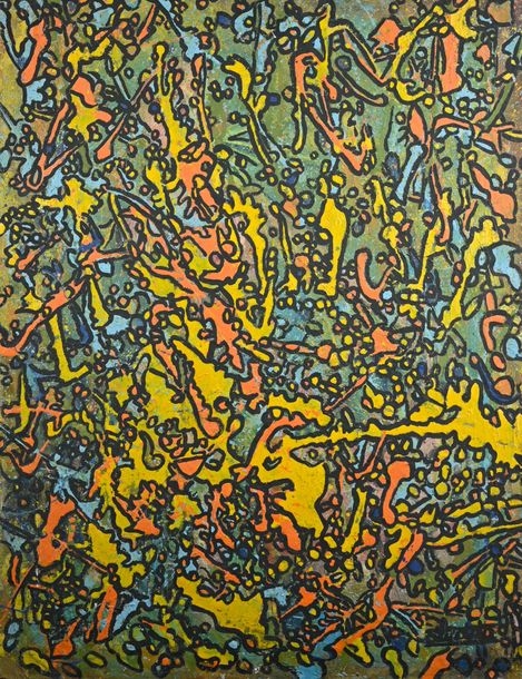 Artwork by Pierre Ledda, Untitled, Made of Acrylic On Panel