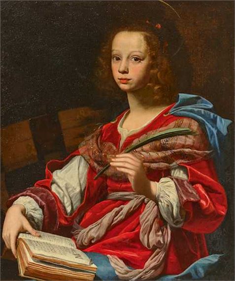 Saint Catherine - Lorenzo Lippi