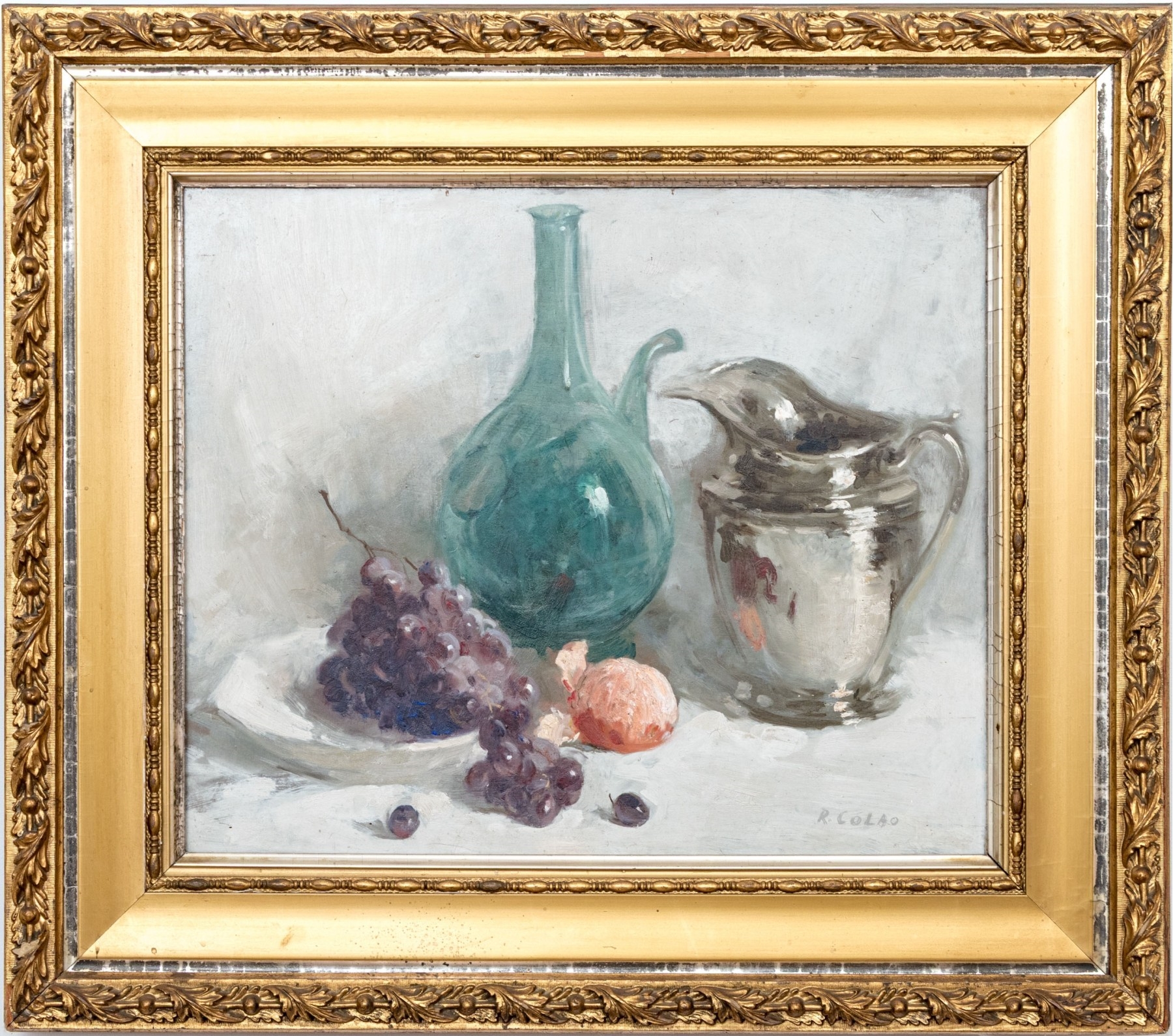 Rudolph Colao | Still Life With Silver Pitcher | MutualArt