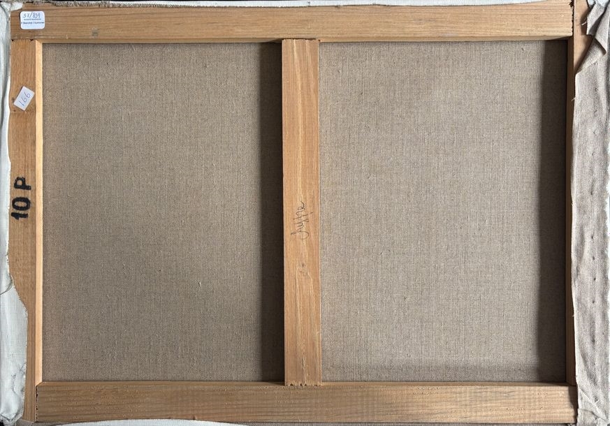 Artwork by Gen Luis, Paysage de Chypre, Made of Huile Sur Toile