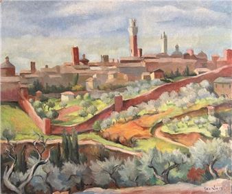 Paysage de Sienne - Gen Luis