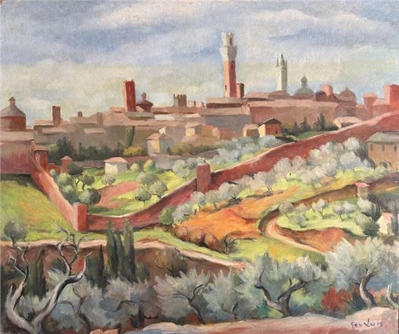 Paysage de Sienne by Gen Luis