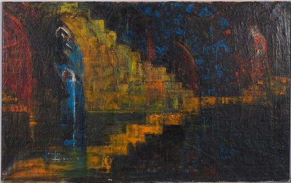 Arches In Motion by Jennifer Lipman, 1974