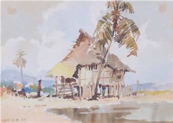 old thatched hut - Yong Mun Sen