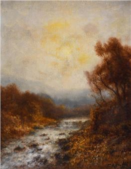 RIVER LANDSCAPE - Thomas Bailey Griffin