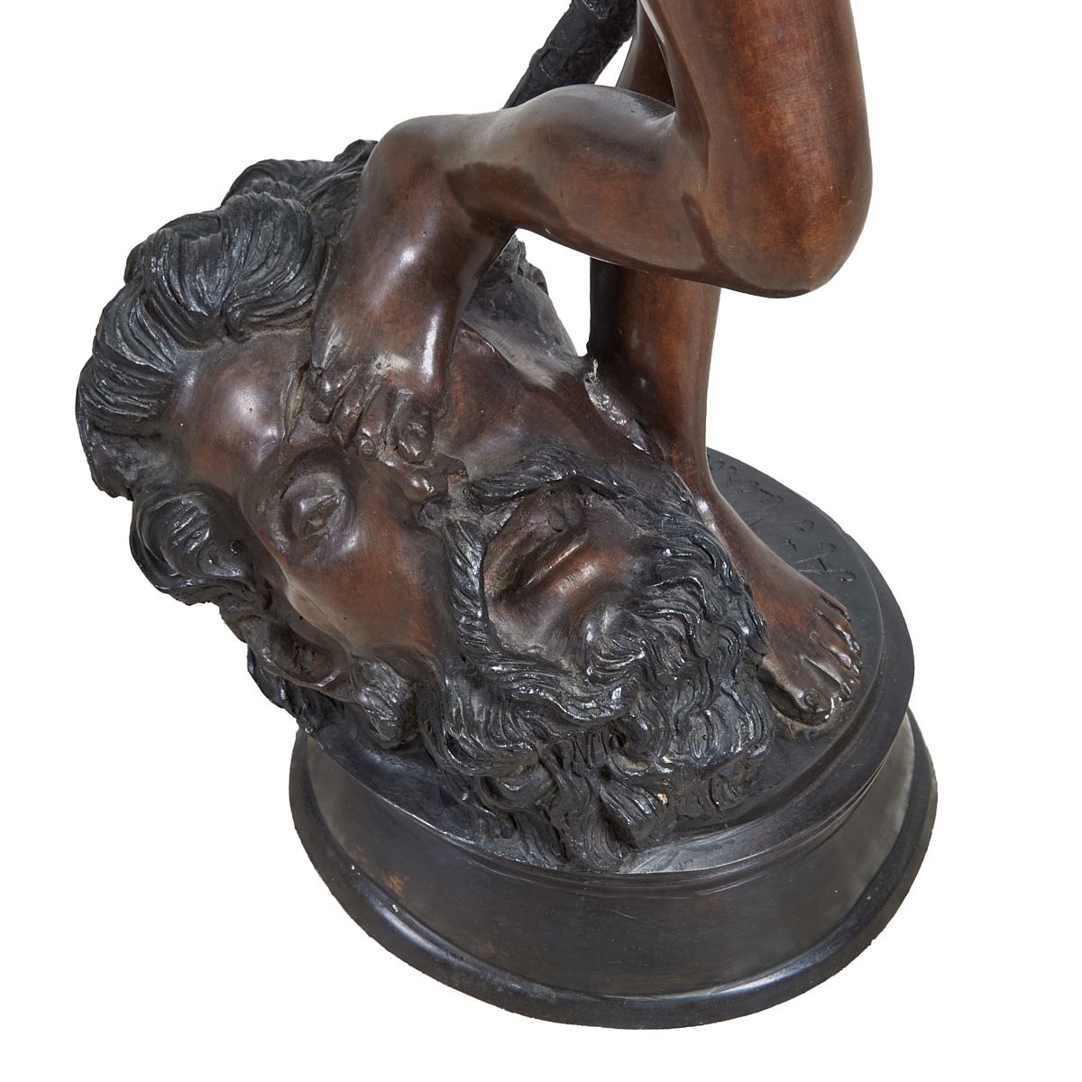 Marius-Jean-Antonin Mercié | David Slaying Goliath | MutualArt