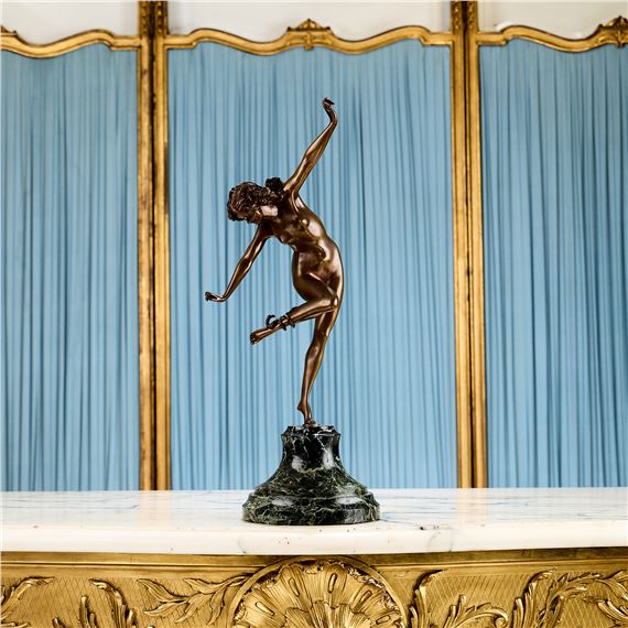 Claire Jeanne Roberte Colinet | SNAKE DANCER (1920) | MutualArt