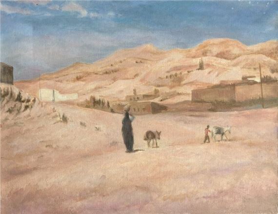 Porteuse d'eau, Egypte by Gen Luis