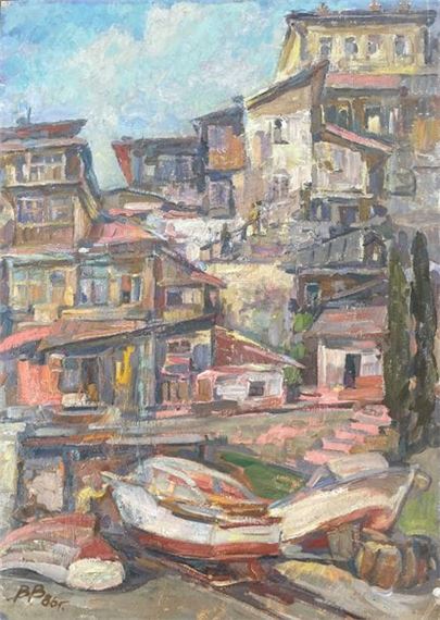 Vue de Hourzouf en Crimée - Viktor Vikhtinsky