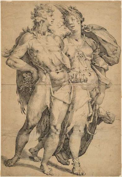Ceres and Bacchus - Jan Muller